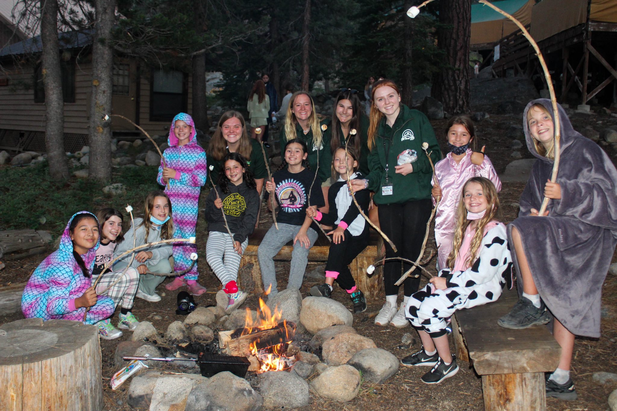 The Magic of The Campfire Gold Arrow Camp California Summer Camp